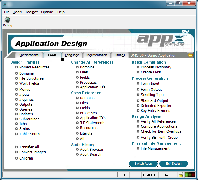 Appx Design Manual